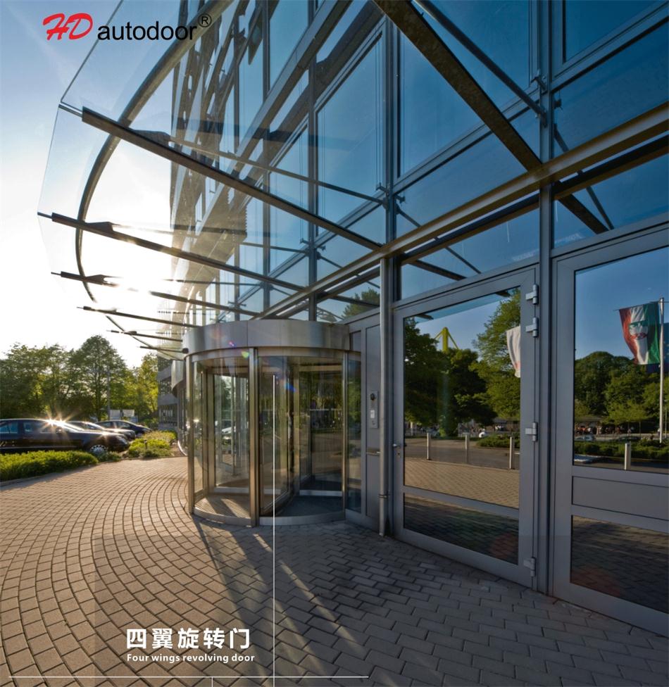 兩翼、三翼、四翼旋轉(zhuǎn)門：青島恒達自動門(圖5)
